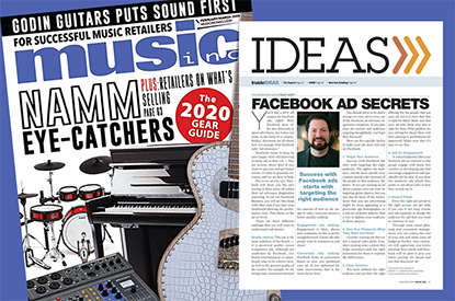 Music Inc Magazine Article: Facebook Ad Secrets