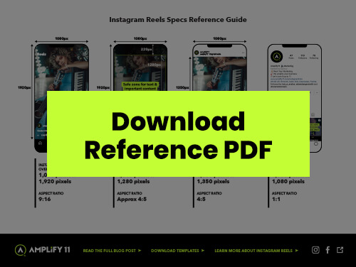 Download Instagram Reels Spec Reference PDF